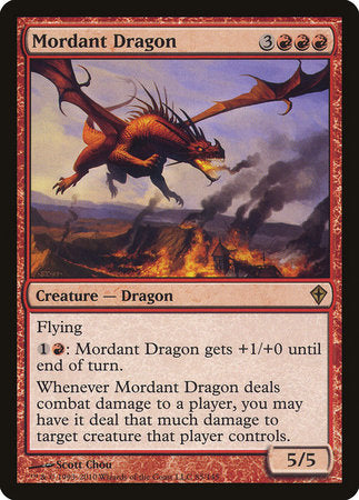 Mordant Dragon [Worldwake] | Spectrum Games