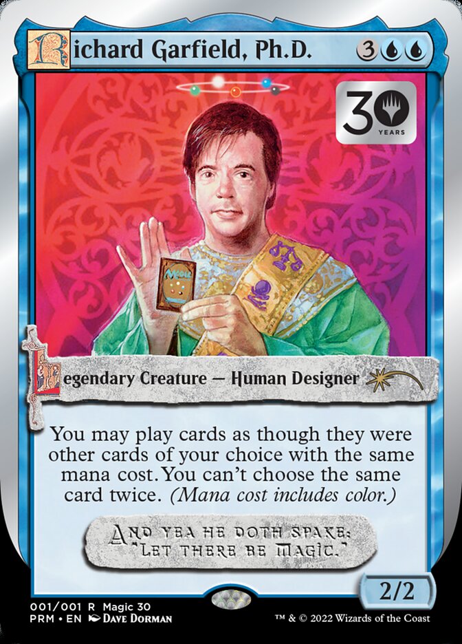 Richard Garfield, Ph.D. [30th Anniversary Promos] | Spectrum Games