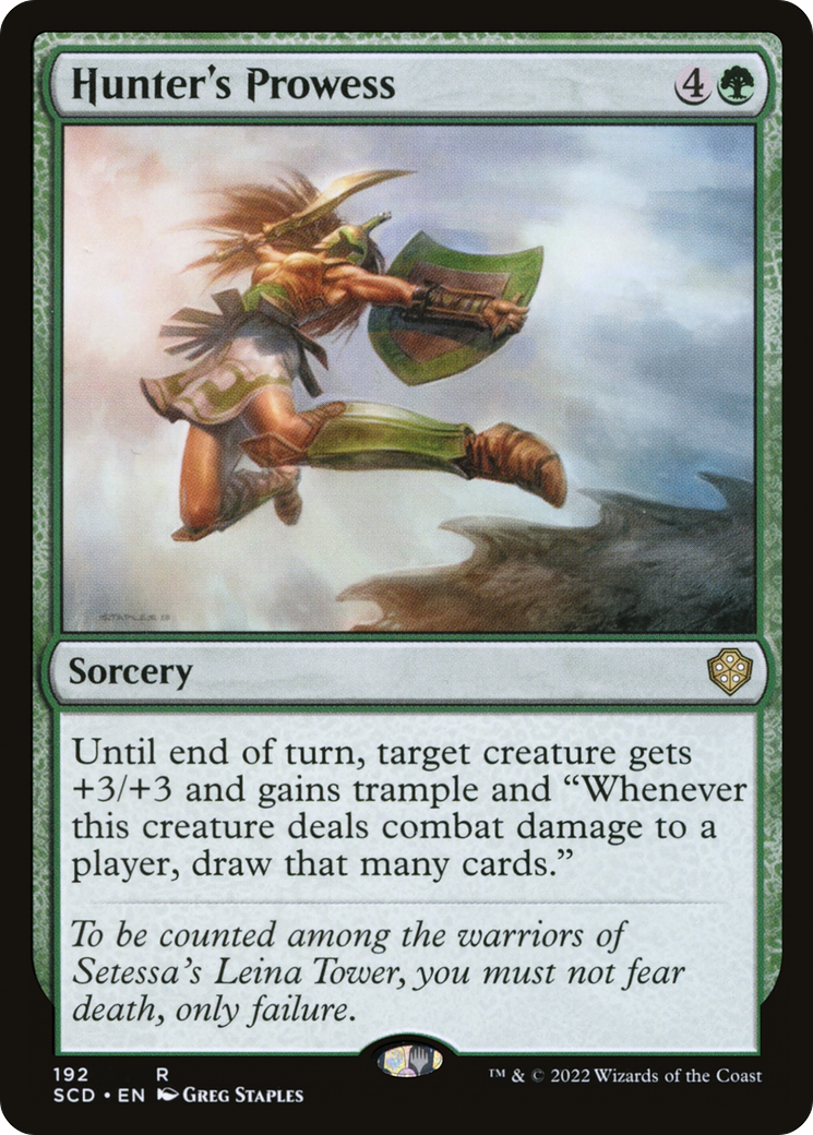 Hunter's Prowess [Starter Commander Decks] | Spectrum Games