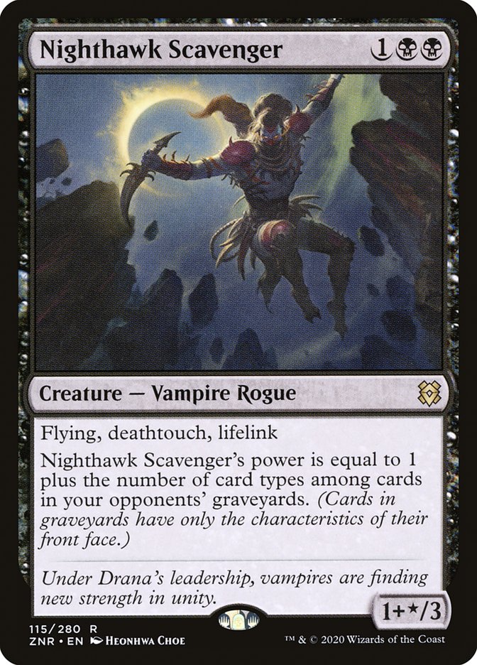Nighthawk Scavenger [Zendikar Rising] | Spectrum Games