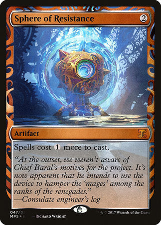 Sphere of Resistance [Kaladesh Inventions] | Spectrum Games