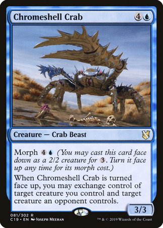Chromeshell Crab [Commander 2019] | Spectrum Games