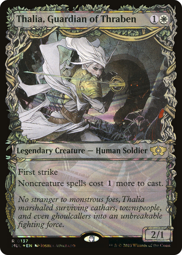 Thalia, Guardian of Thraben (Halo Foil) [Multiverse Legends] | Spectrum Games