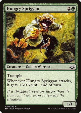 Hungry Spriggan [Modern Masters 2017] | Spectrum Games