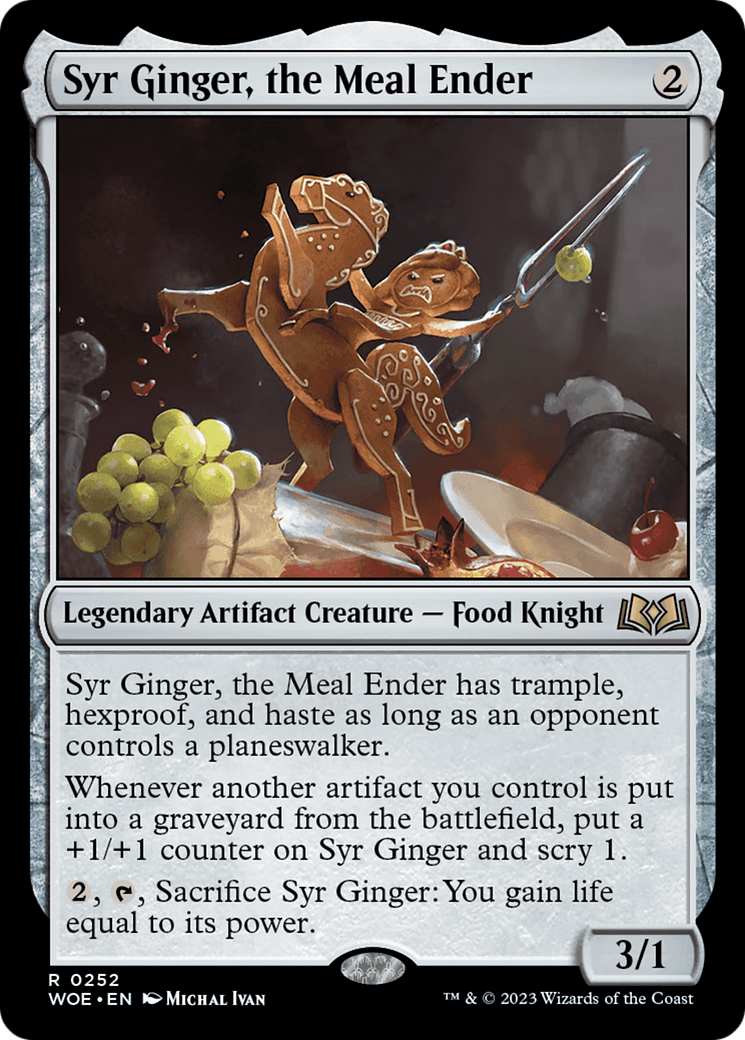 Syr Ginger, the Meal Ender [Wilds of Eldraine] | Spectrum Games