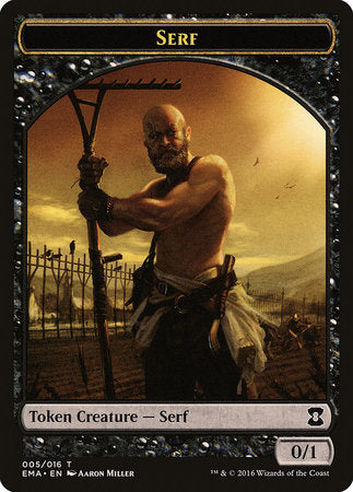 Serf Token [Eternal Masters Tokens] | Spectrum Games