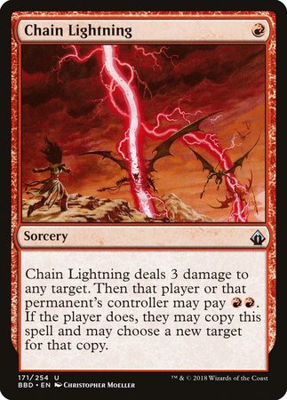 Chain Lightning [Battlebond] | Spectrum Games