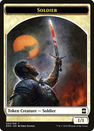 Soldier Token [Eternal Masters Tokens] | Spectrum Games