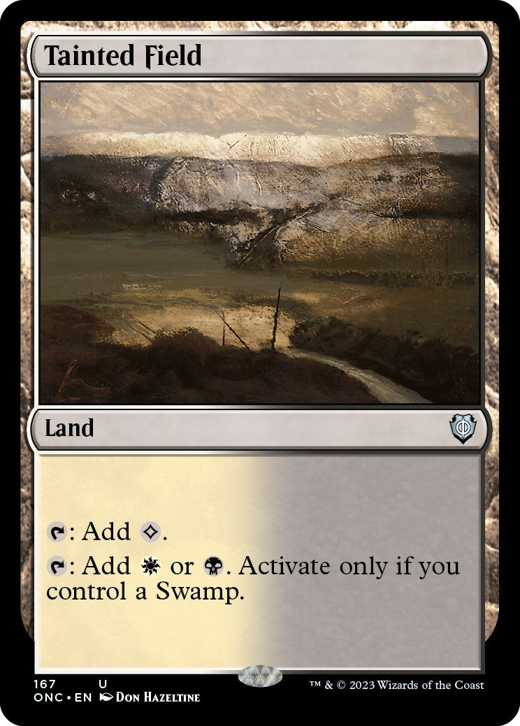 Tainted Field [Phyrexia: All Will Be One Commander] | Spectrum Games