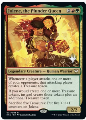 Jolene, the Plunder Queen (Promo Pack) [Streets of New Capenna Commander Promos] | Spectrum Games