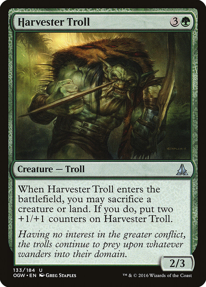 Harvester Troll [Oath of the Gatewatch] | Spectrum Games