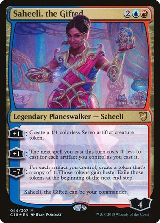 Saheeli, the Gifted [Commander 2018] | Spectrum Games