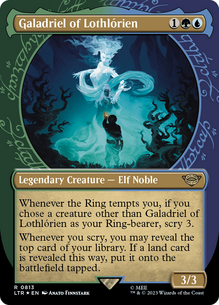 Galadriel of Lothlorien (Showcase) (Surge Foil) [The Lord of the Rings: Tales of Middle-Earth] | Spectrum Games