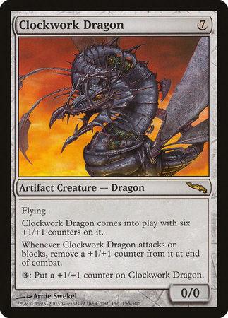 Clockwork Dragon [Mirrodin] | Spectrum Games