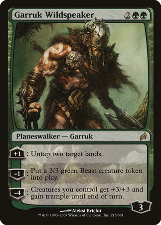 Garruk Wildspeaker [Lorwyn] | Spectrum Games