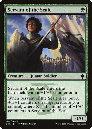 Servant of the Scale [Dragons of Tarkir] | Spectrum Games