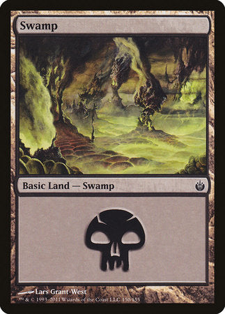 Swamp (150) [Mirrodin Besieged] | Spectrum Games