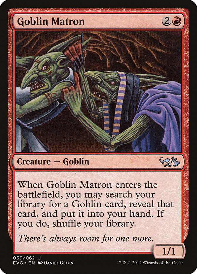 Goblin Matron (Elves vs. Goblins) [Duel Decks Anthology] | Spectrum Games