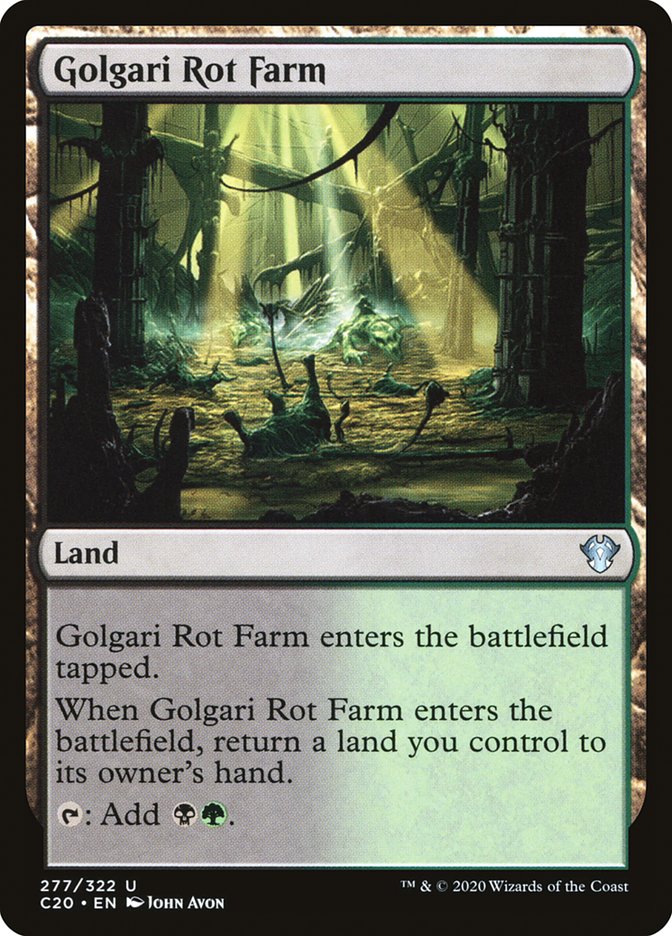 Golgari Rot Farm [Commander 2020] | Spectrum Games