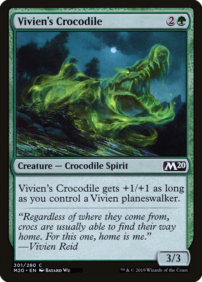 Vivien's Crocodile [Core Set 2020] | Spectrum Games