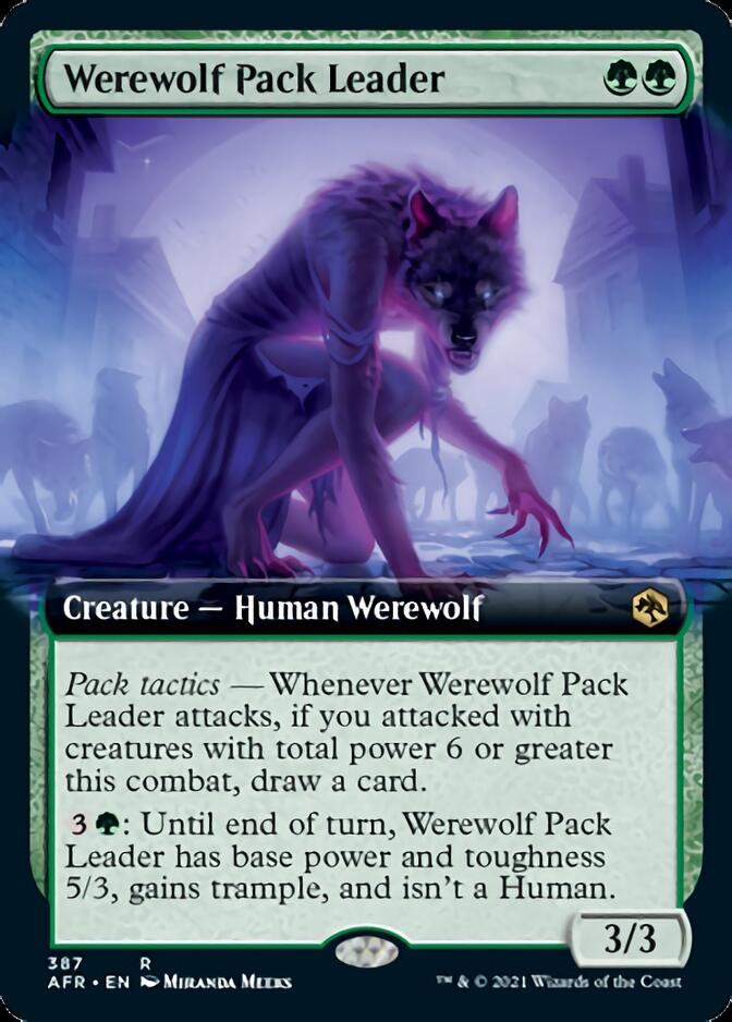 Werewolf Pack Leader (Extended) [Dungeons & Dragons: Adventures in the Forgotten Realms] | Spectrum Games