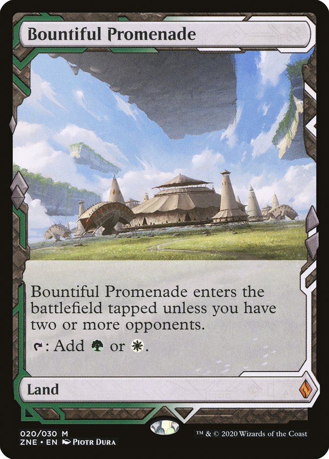 Bountiful Promenade [Zendikar Rising Expeditions] | Spectrum Games