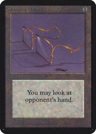 Glasses of Urza [Limited Edition Alpha] | Spectrum Games