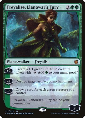 Freyalise, Llanowar's Fury [Commander Anthology] | Spectrum Games