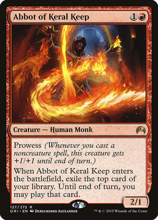 Abbot of Keral Keep [Magic Origins] | Spectrum Games