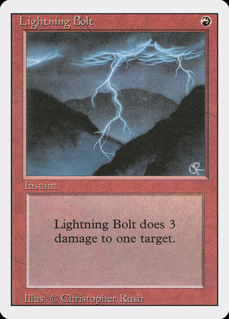 Lightning Bolt [Revised Edition] | Spectrum Games