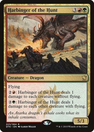 Harbinger of the Hunt [Dragons of Tarkir] | Spectrum Games