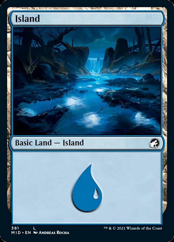 Island (381) [Innistrad: Midnight Hunt] | Spectrum Games