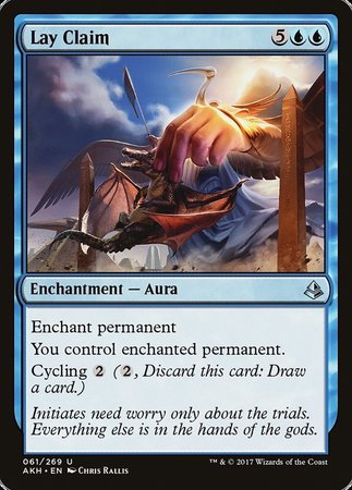 Lay Claim [Amonkhet] | Spectrum Games