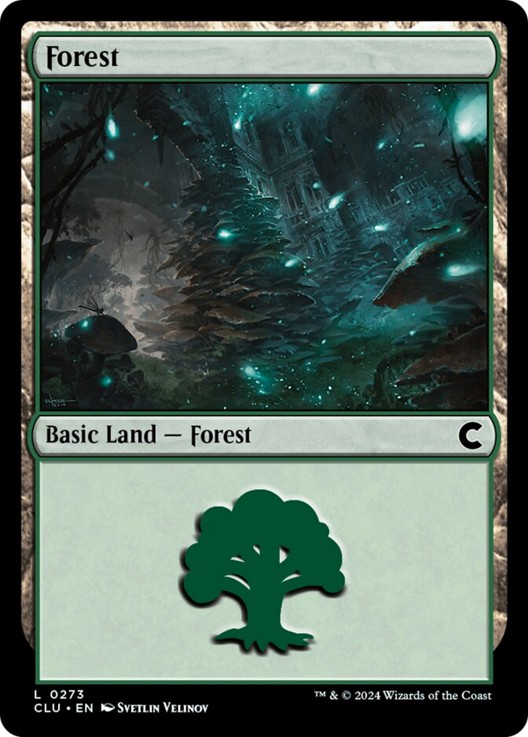 Forest (0273) [Ravnica: Clue Edition] | Spectrum Games