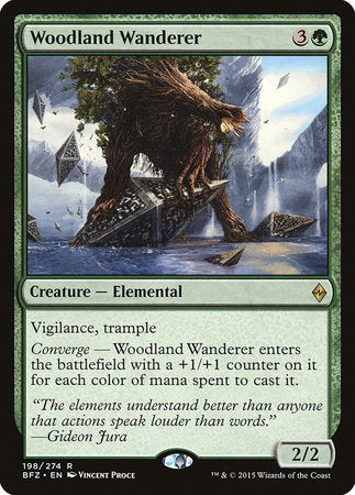 Woodland Wanderer [Battle for Zendikar] | Spectrum Games