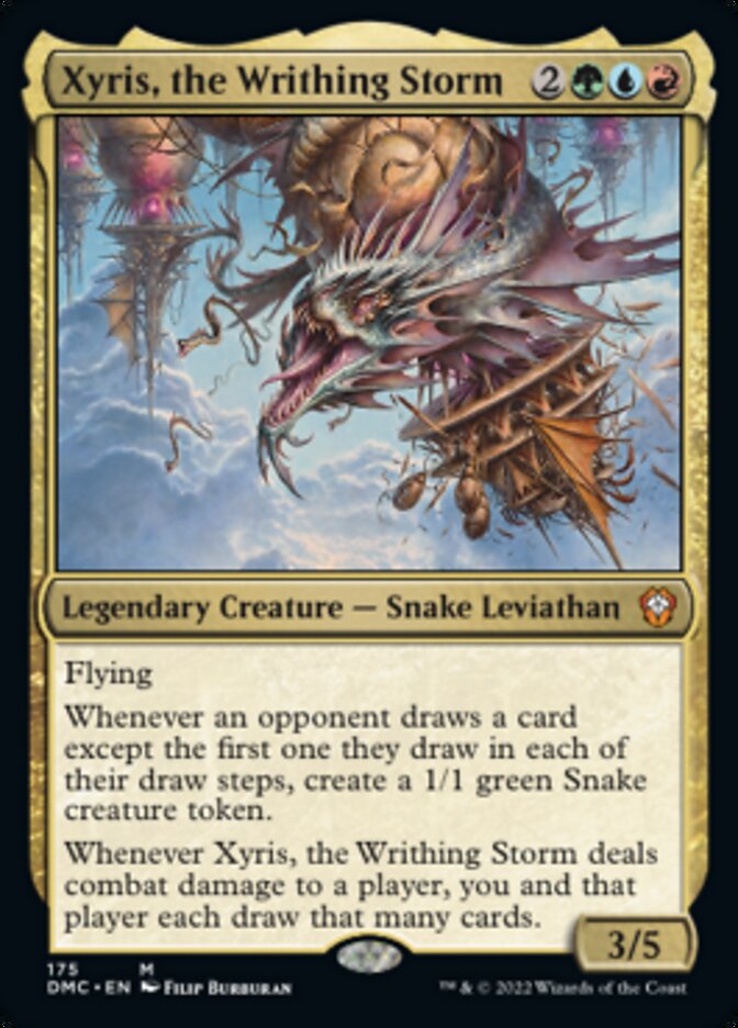 Xyris, the Writhing Storm [Dominaria United Commander] | Spectrum Games