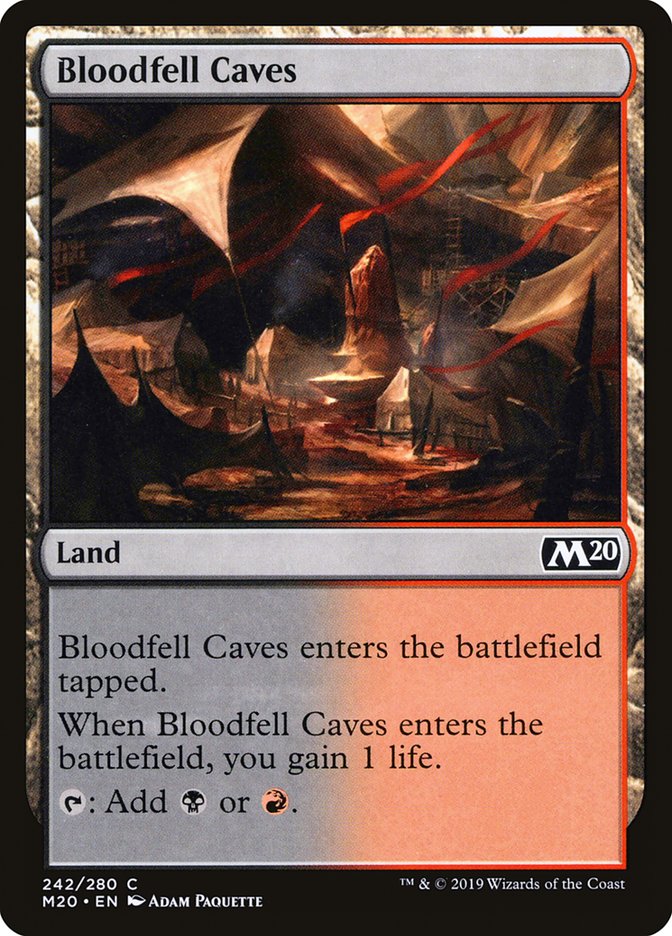 Bloodfell Caves [Core Set 2020] | Spectrum Games