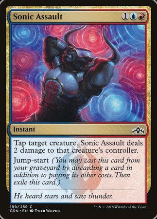 Sonic Assault [Guilds of Ravnica] | Spectrum Games