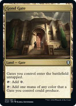 Gond Gate [Commander Legends: Battle for Baldur's Gate] | Spectrum Games