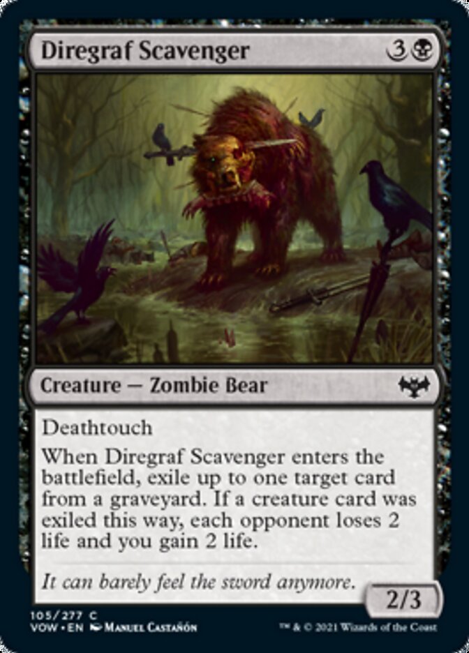 Diregraf Scavenger [Innistrad: Crimson Vow] | Spectrum Games