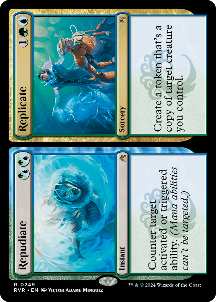 Repudiate // Replicate [Ravnica Remastered] | Spectrum Games