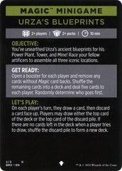 Urza's Blueprints (Magic Minigame) [The Brothers' War Minigame] | Spectrum Games