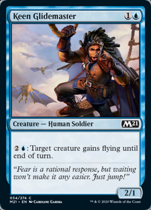 Keen Glidemaster [Core Set 2021] | Spectrum Games