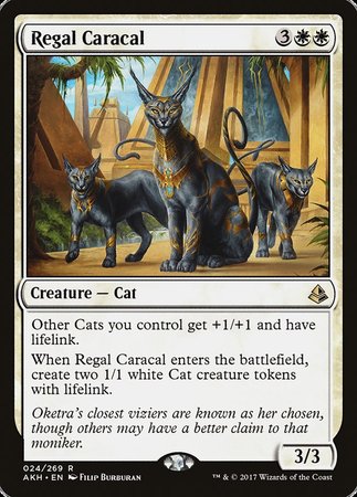 Regal Caracal [Amonkhet] | Spectrum Games