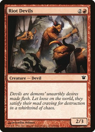 Riot Devils [Innistrad] | Spectrum Games