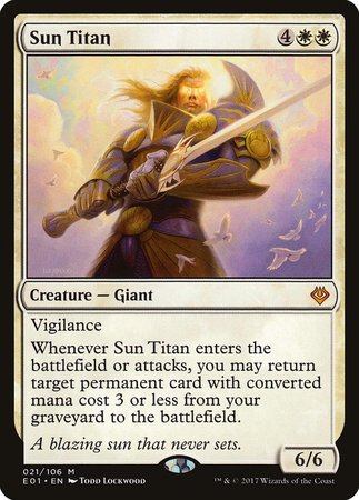 Sun Titan [Archenemy: Nicol Bolas] | Spectrum Games