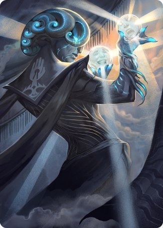 Queza, Augur of Agonies Art Card [Streets of New Capenna Art Series] | Spectrum Games