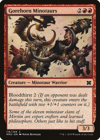 Gorehorn Minotaurs [Modern Masters 2015] | Spectrum Games