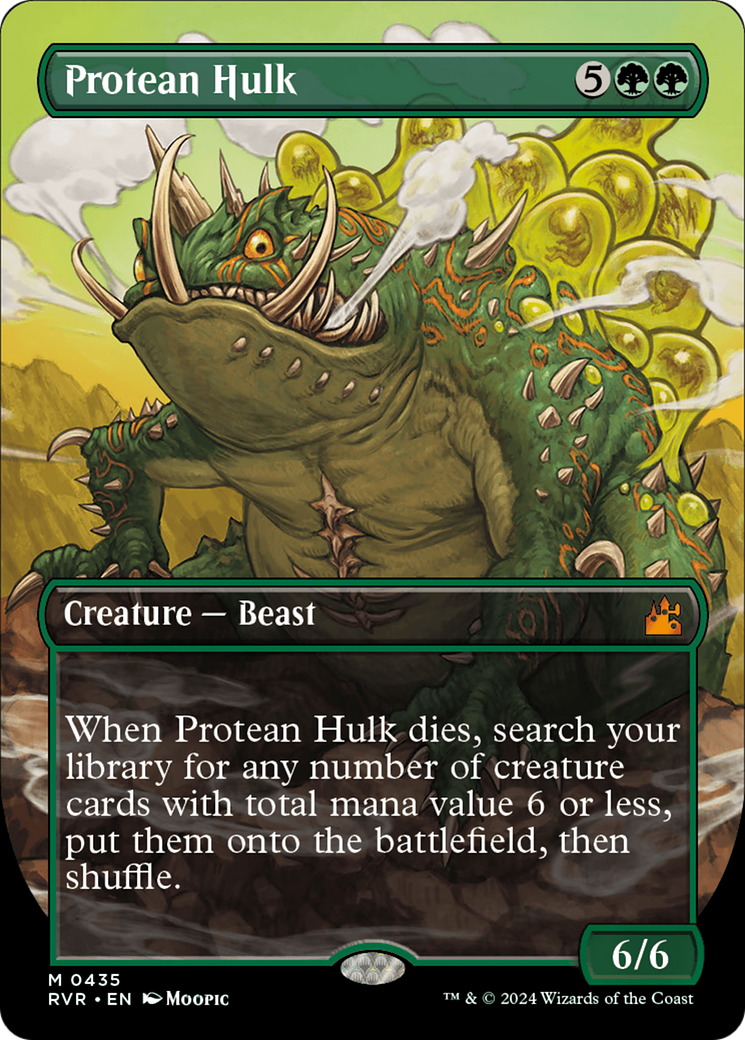 Protean Hulk (Anime Borderless) [Ravnica Remastered] | Spectrum Games