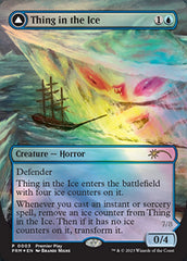 Thing in the Ice // Awoken Horror (Borderless Alternate Art) [Regional Championship Qualifiers 2023] | Spectrum Games